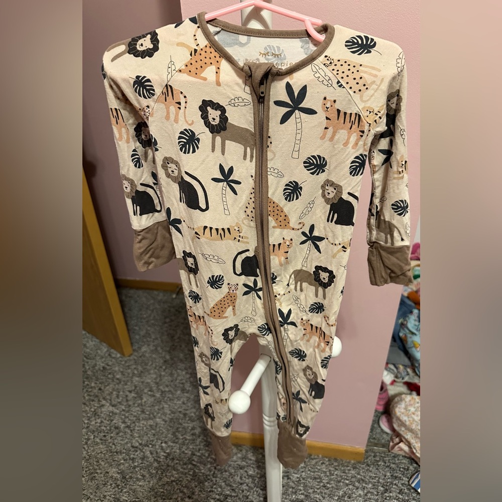 Animal Print Baby Onesie